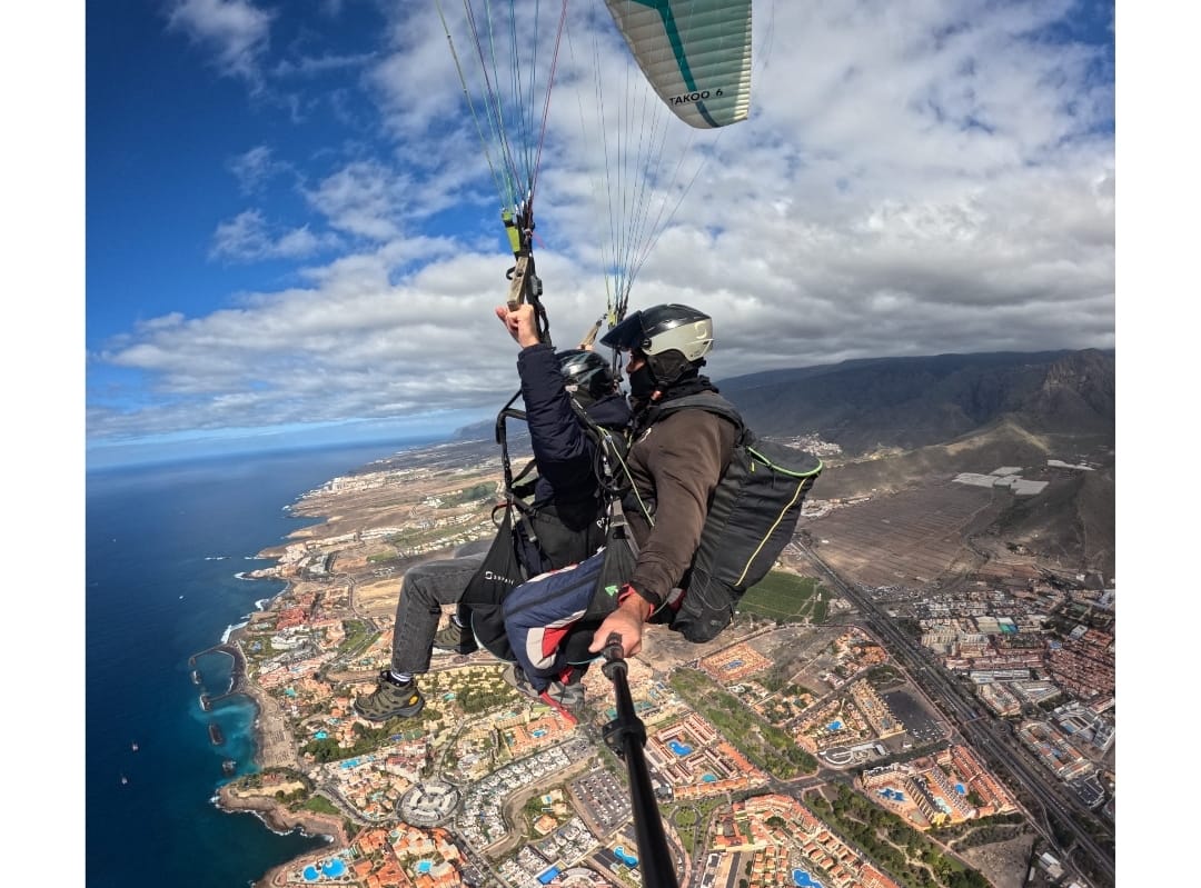 Predysky Paragliding -Tenerife Bajo Tus Pies